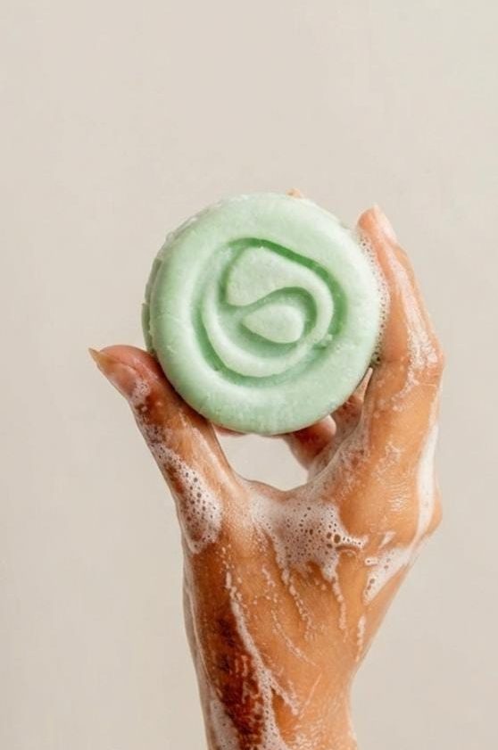 Cabello graso o con caspa - Shampoo en Barra Menta