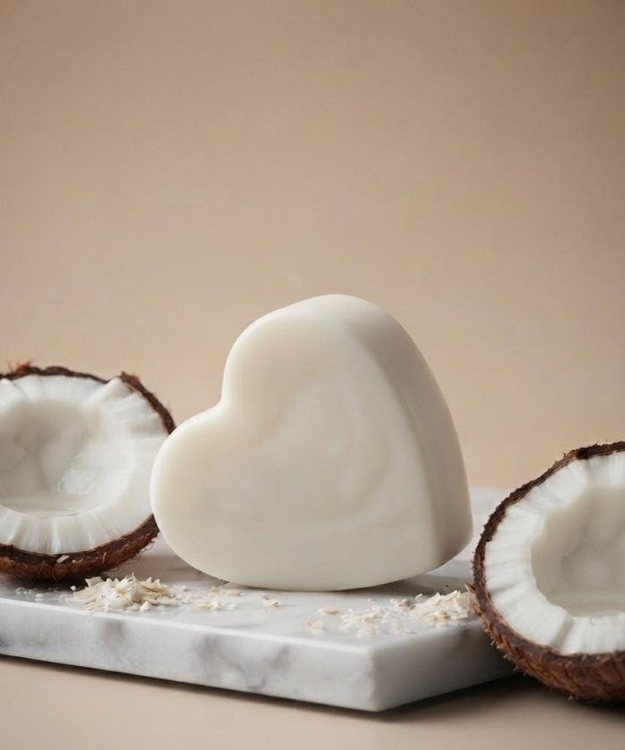 Cabello dañado y con frizz - Acondicionador en Barra de Coco y Almendra