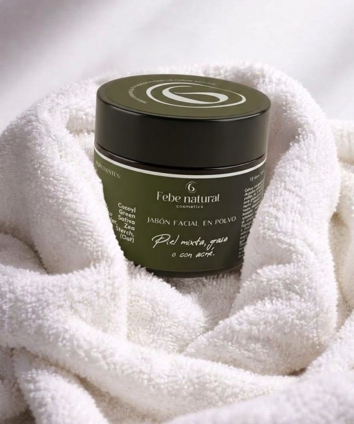 Jabón Facial en Polvo - Piel mixta a grasa con tendencia al acné